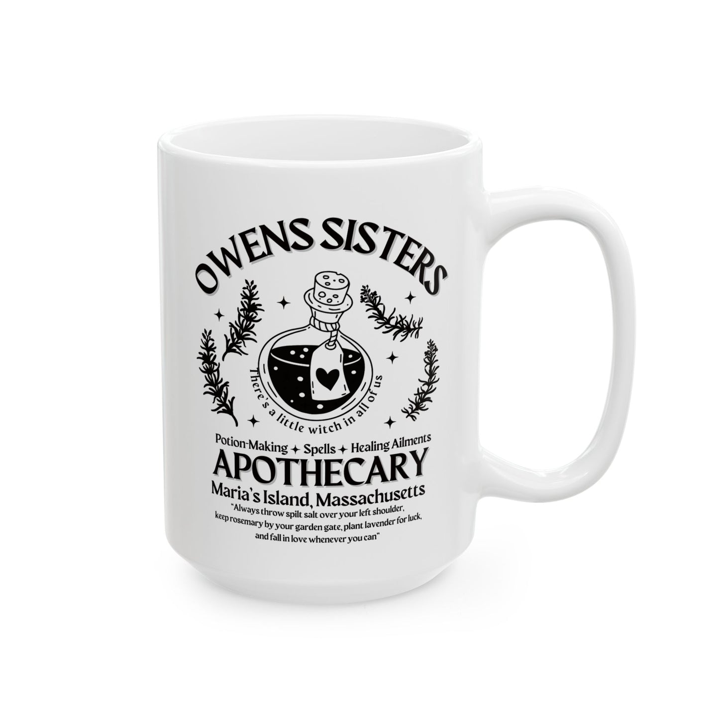 Owens Sisters Witch 15oz Coffee Mug