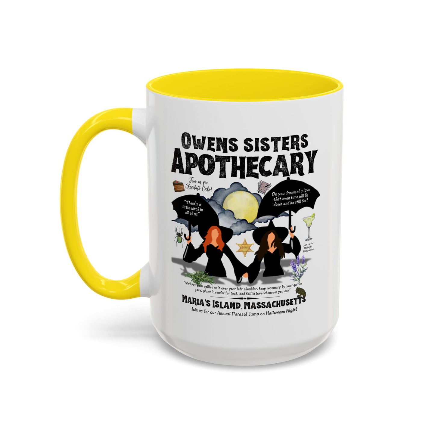 Owens Sisters Witch Coffee Mug 15oz