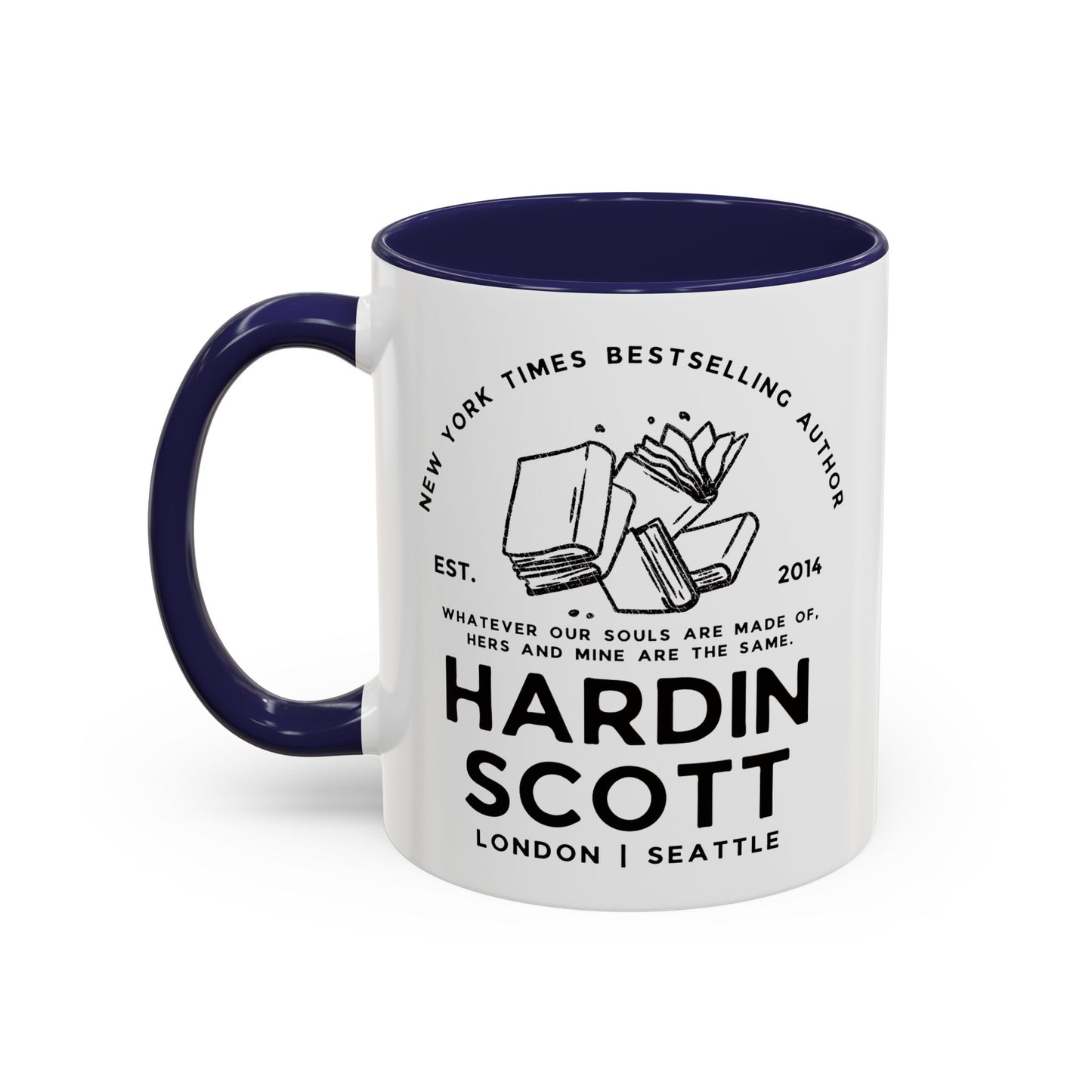 Hardin Scott After Series Book Coffee Mug Colored Handle