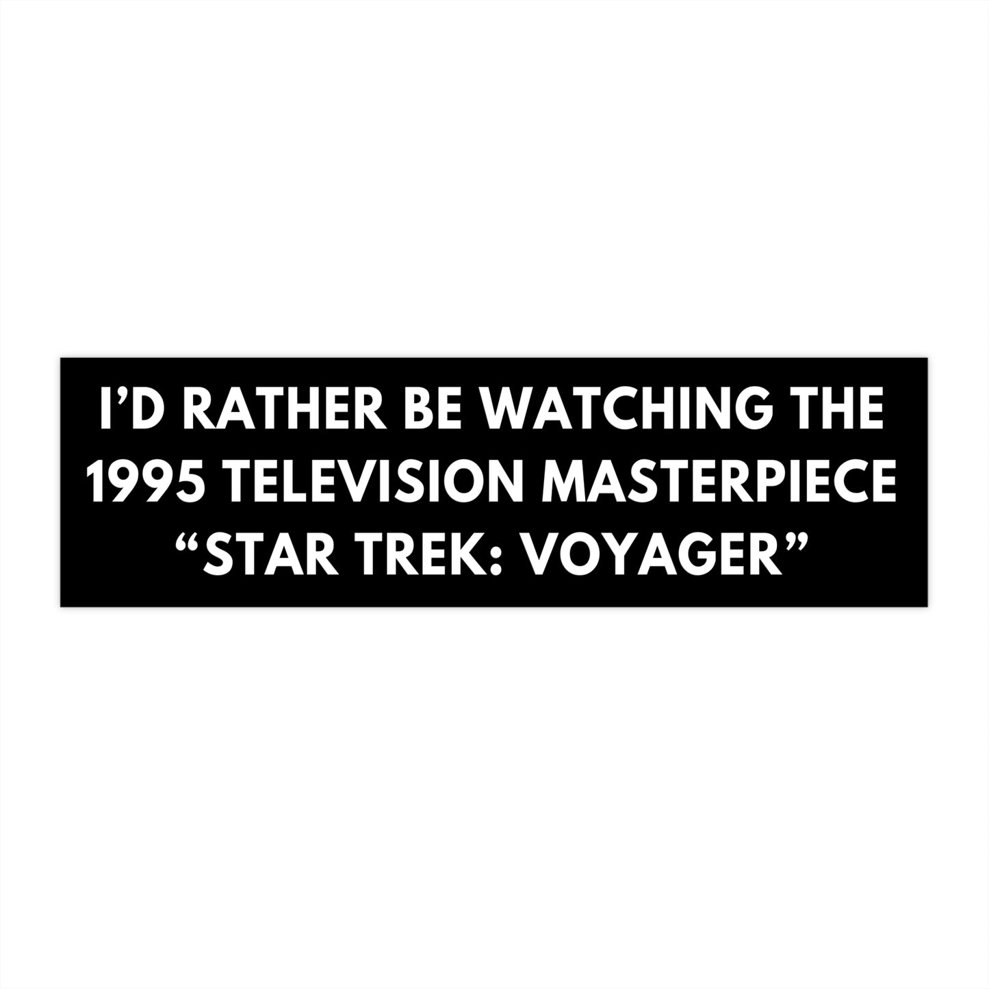 Star Trek Voyager Sticker
