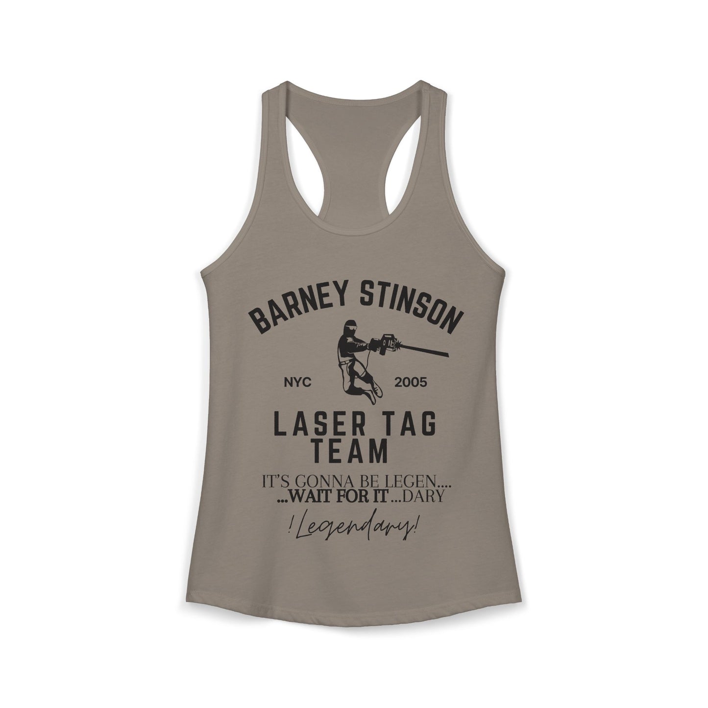 How I Met Your Mother TV Show - Barney Stinson Laser Tag Team Tank Top