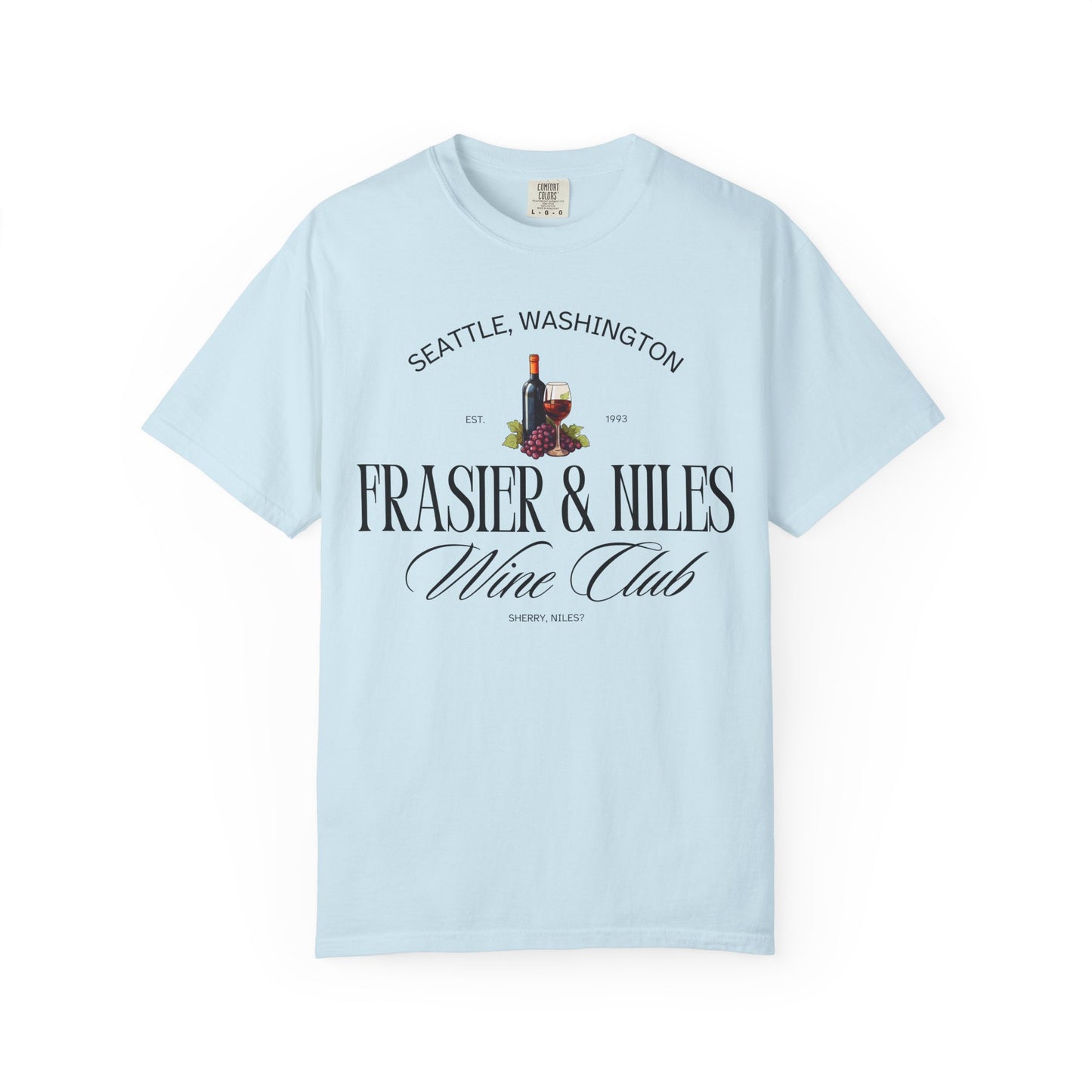 Comfort Colors® Frasier & Niles Wine Club Shirt
