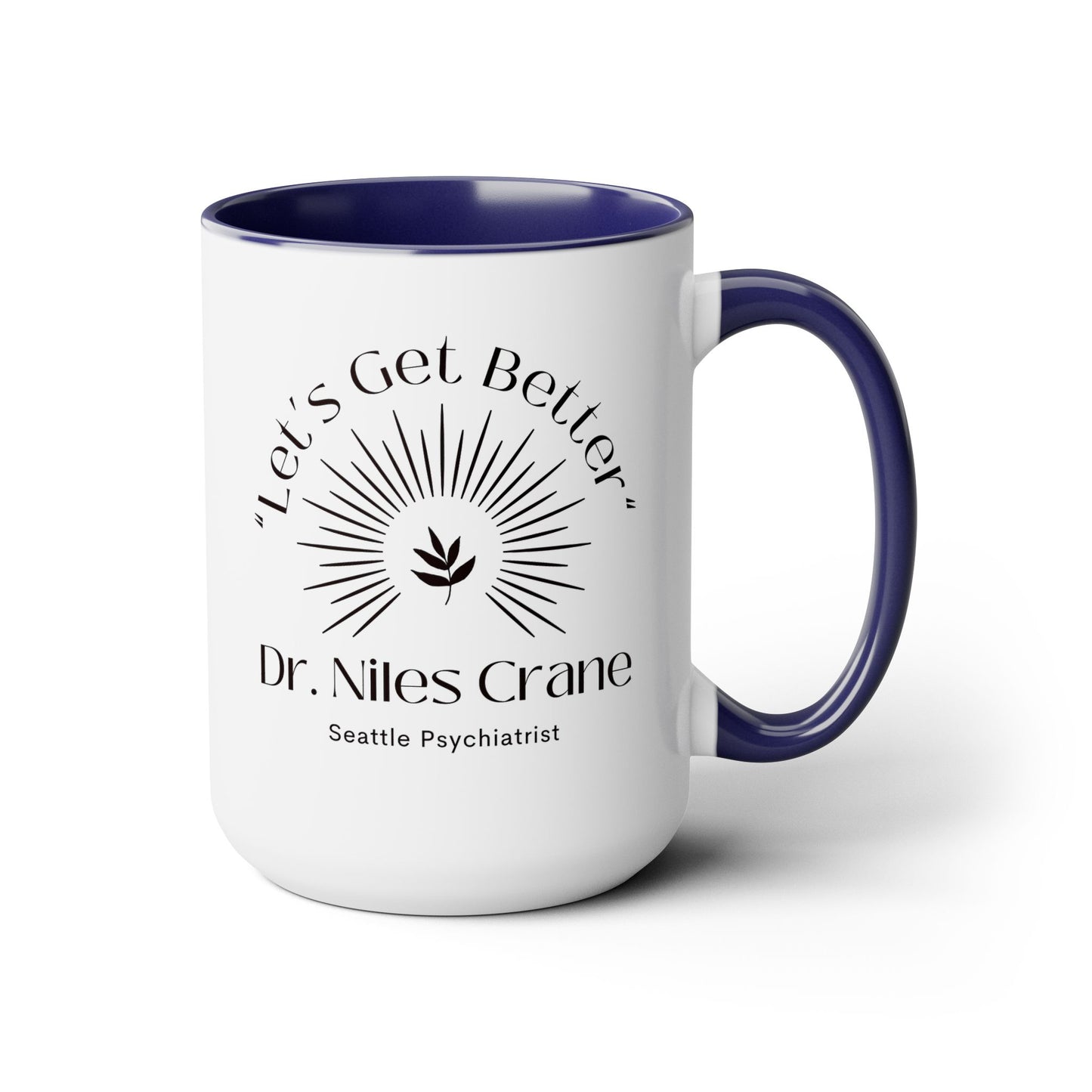 Seattle Psychiatrist Coffee Mug 15oz Colored Handle
