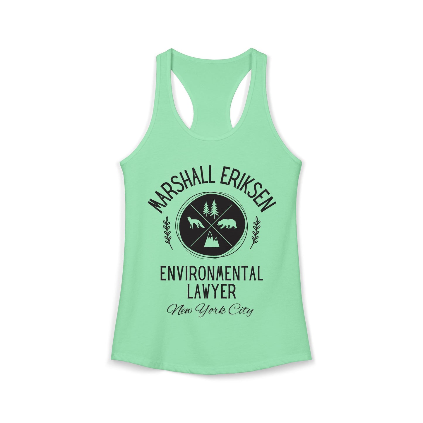 How I Met Your Mother TV Show - Marshall Eriksen the Environmental Lawyer Tank Top