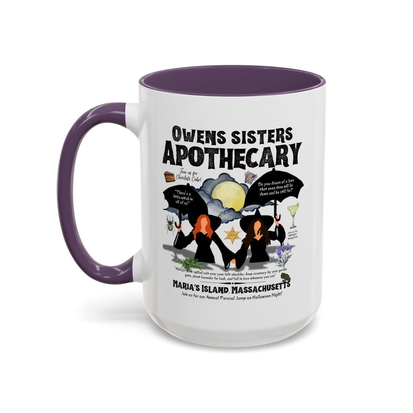 Owens Sisters Witch Coffee Mug 15oz