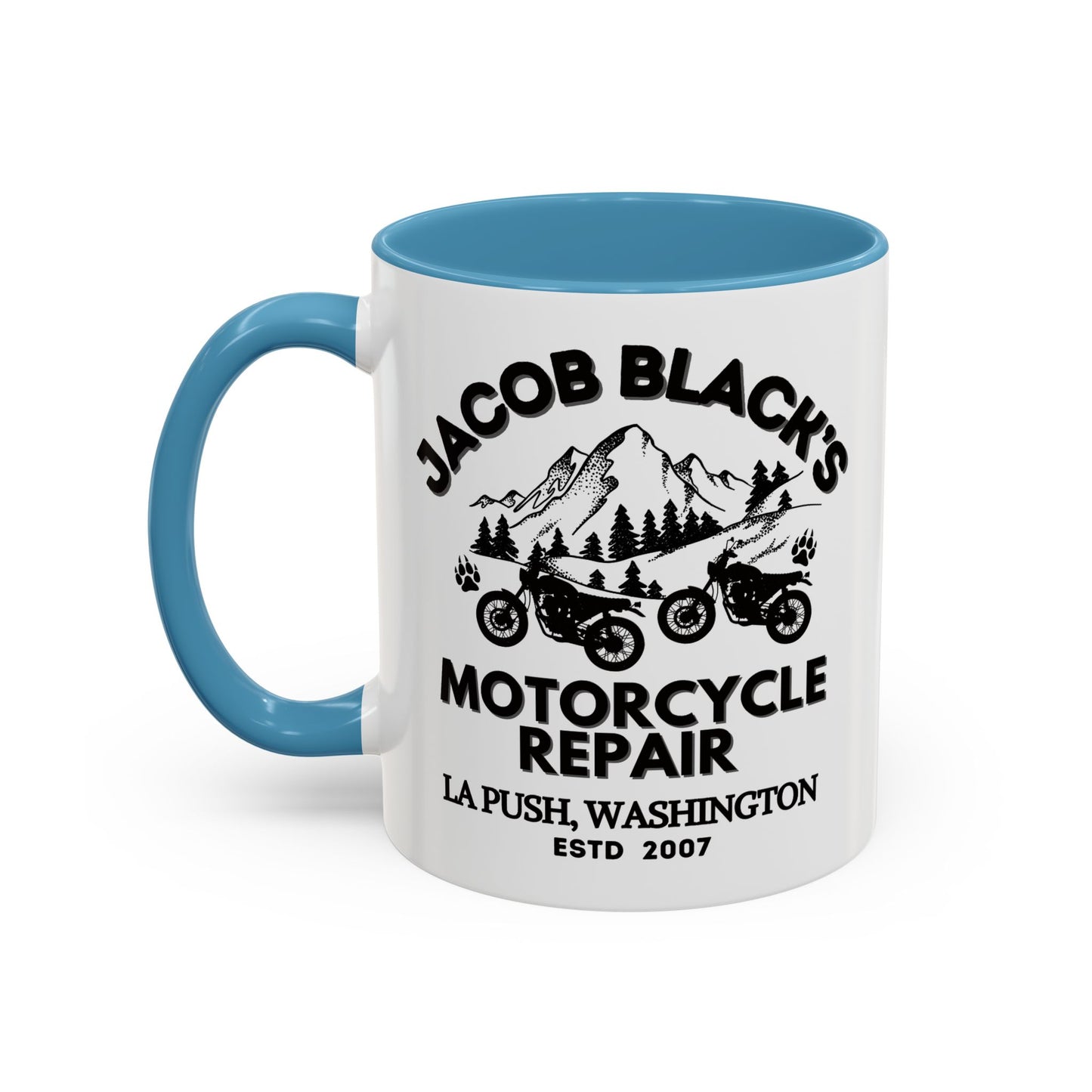 Jacob Black Motorcycle Repair Coffee Mug