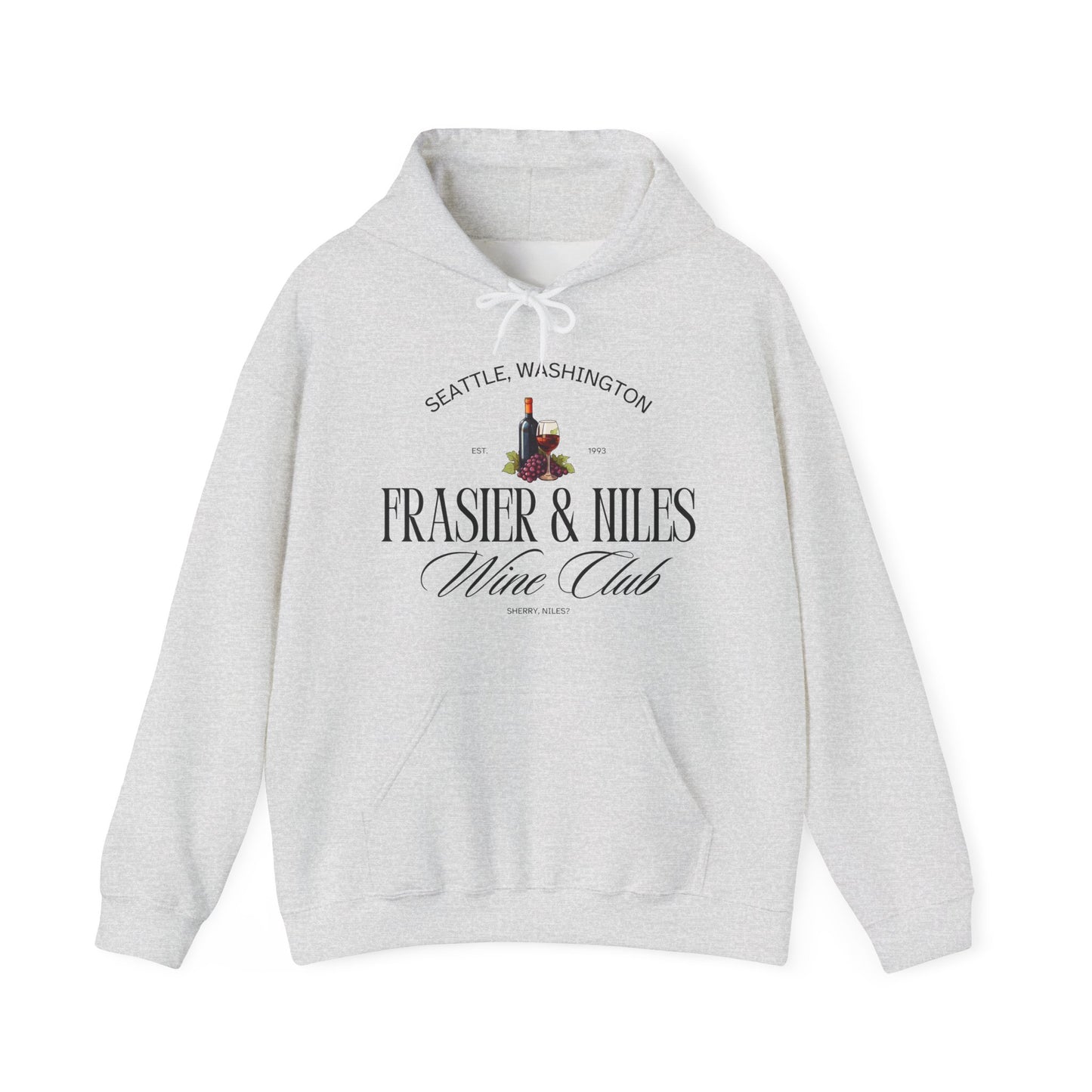 Niles and Frasier Wine Club Hoodie