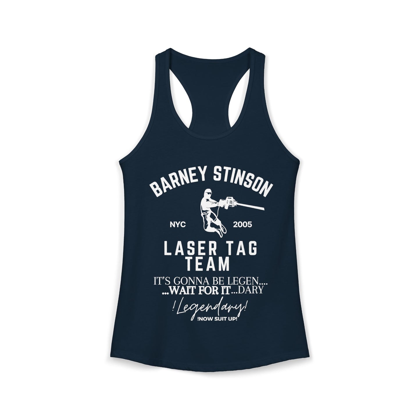How I Met Your Mother TV Show - Barney Stinson Laser Tag Team Tank Top