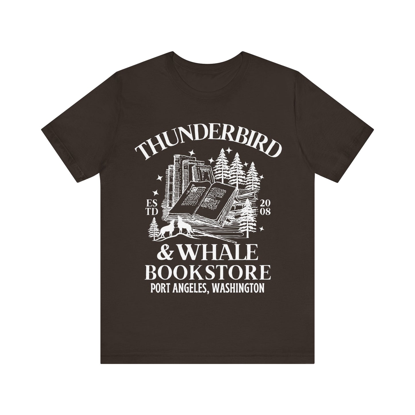Thunderbird & Whale Bookstore Shirt