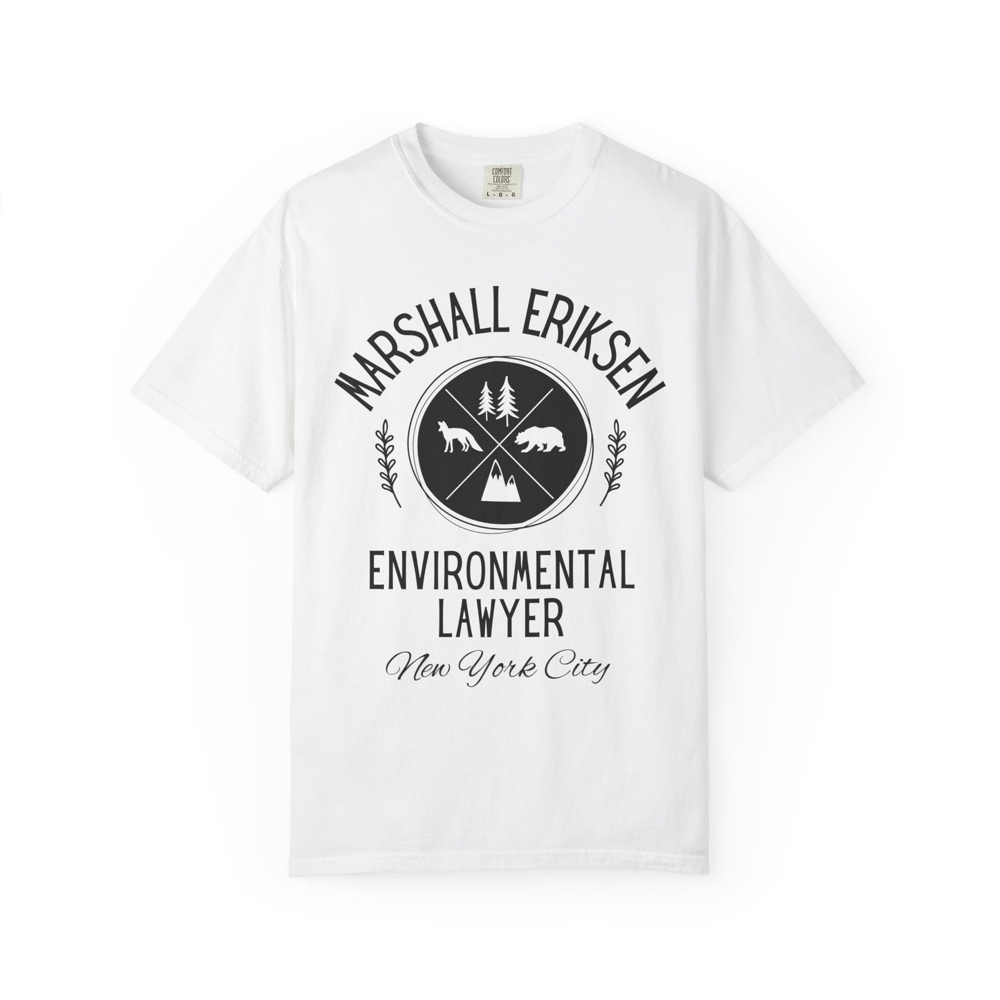 How I Met Your Mother TV Show - Marshall Eriksen the Environmental Lawyer - Comfort Colors® Lawyer Shirt