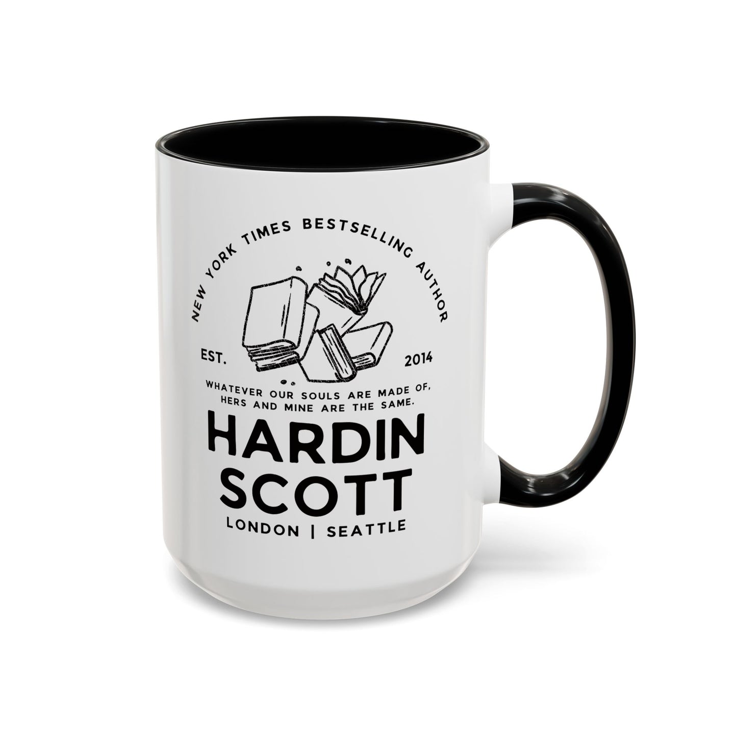 Hardin Scott After Series Book Coffee Mug Colored Handle