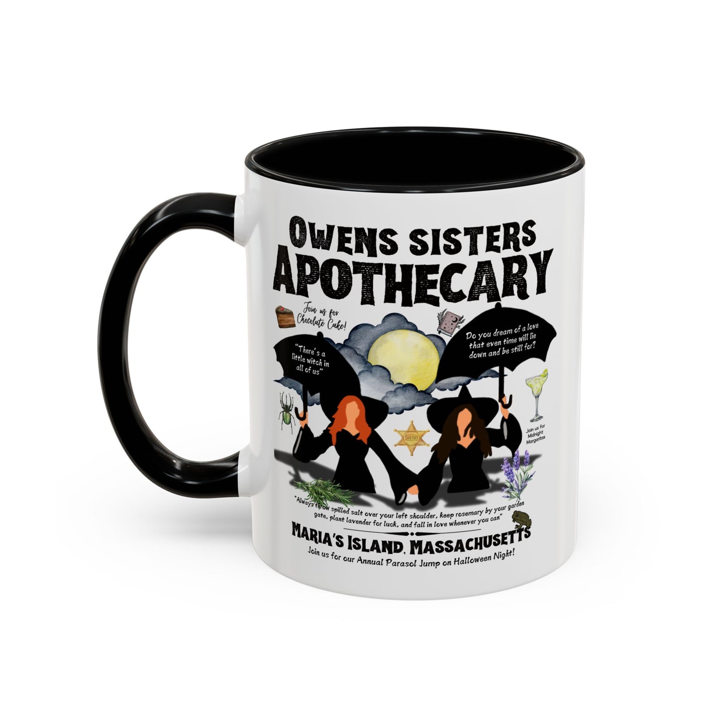 Owens Sisters Witch Coffee Mug 11oz
