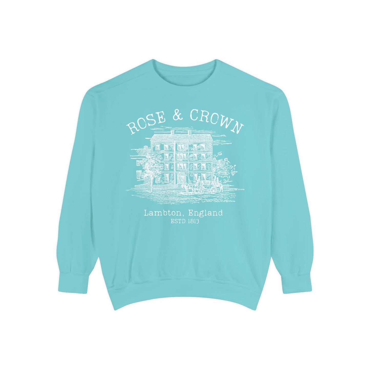 Comfort Colors® Rose and Crown Sweatshirt