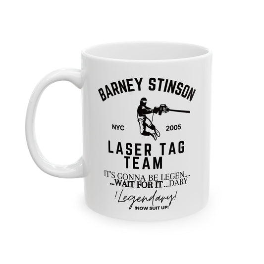 How I Met Your Mother TV Show - Barney Stinson Laser Tag Team Coffee Mug