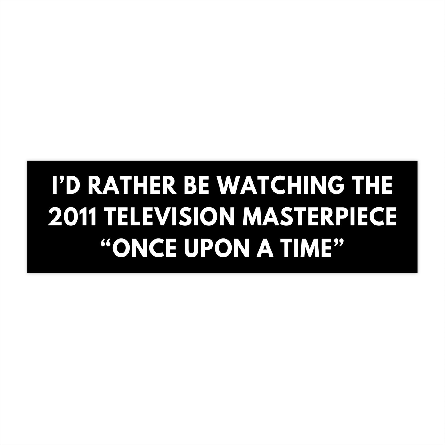 Once Upon a Time TV Show Sticker