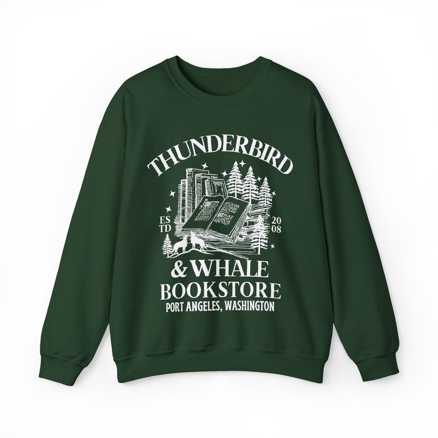 Thunderbird & Whale Bookstore Sweatshirt