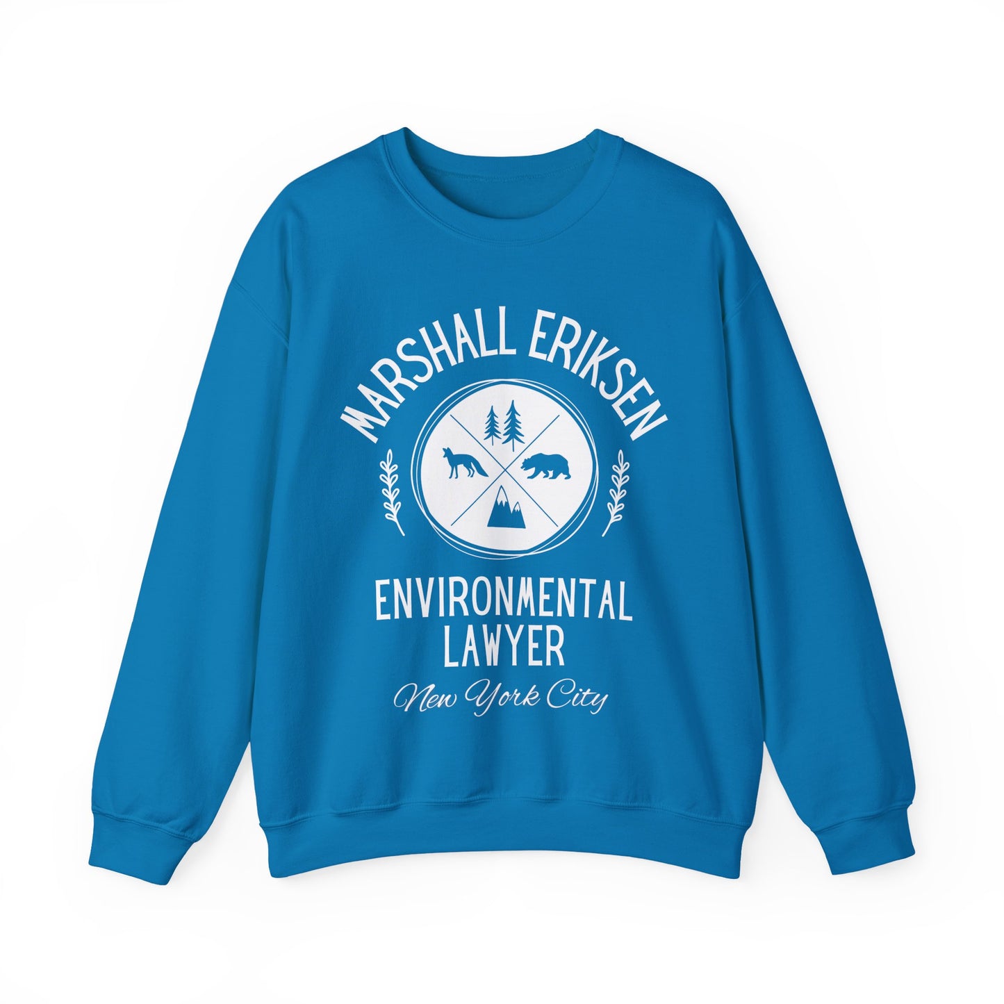How I Met Your Mother TV Show - Marshall Eriksen the Environmental Lawyer Sweatshirt
