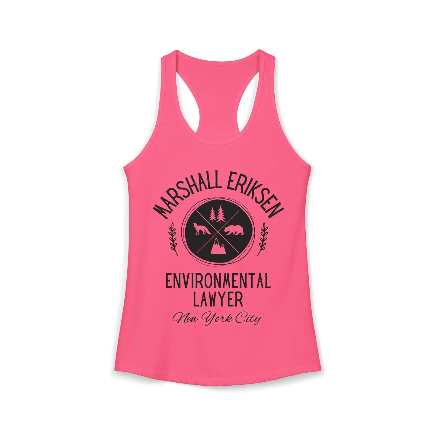 How I Met Your Mother TV Show - Marshall Eriksen the Environmental Lawyer Tank Top
