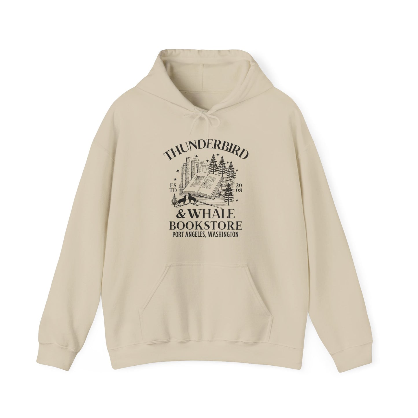 Thunderbird & Whale Bookstore Hoodie