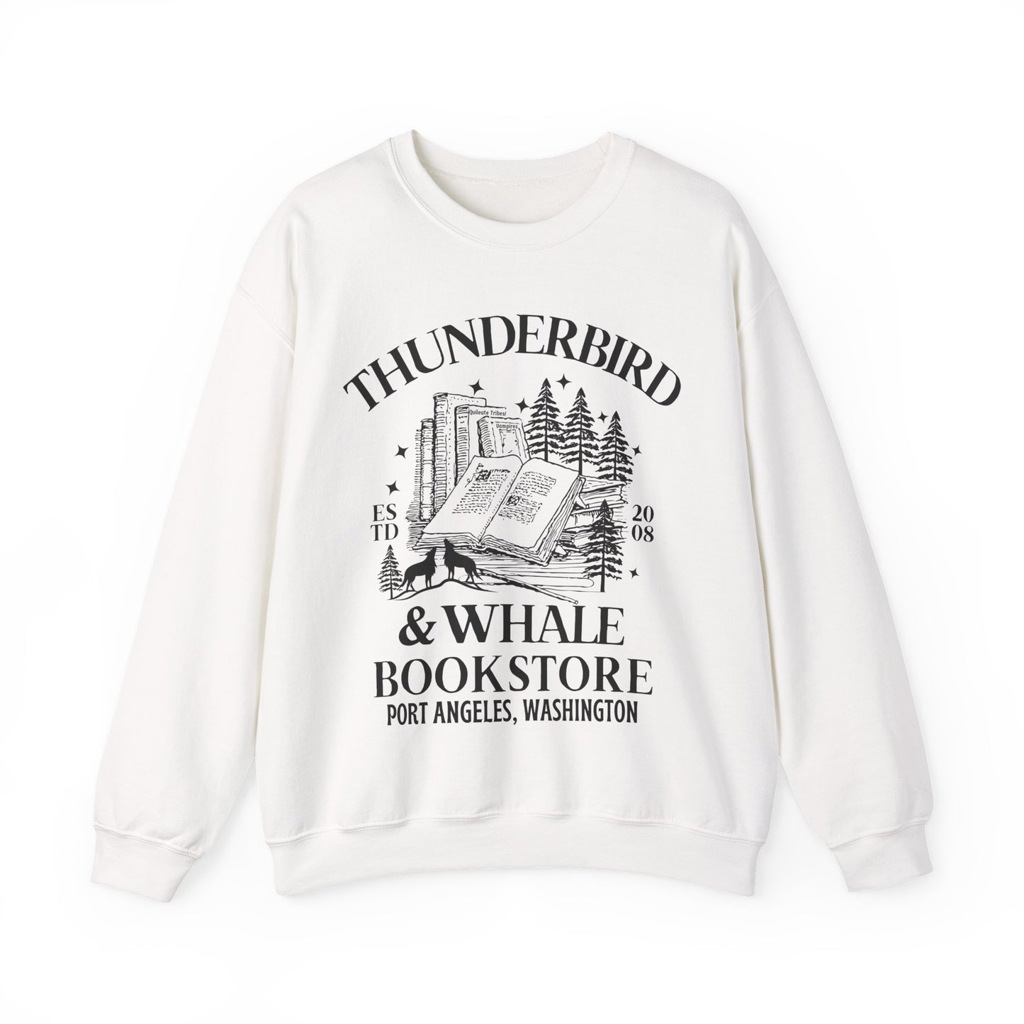 Thunderbird & Whale Bookstore Sweatshirt