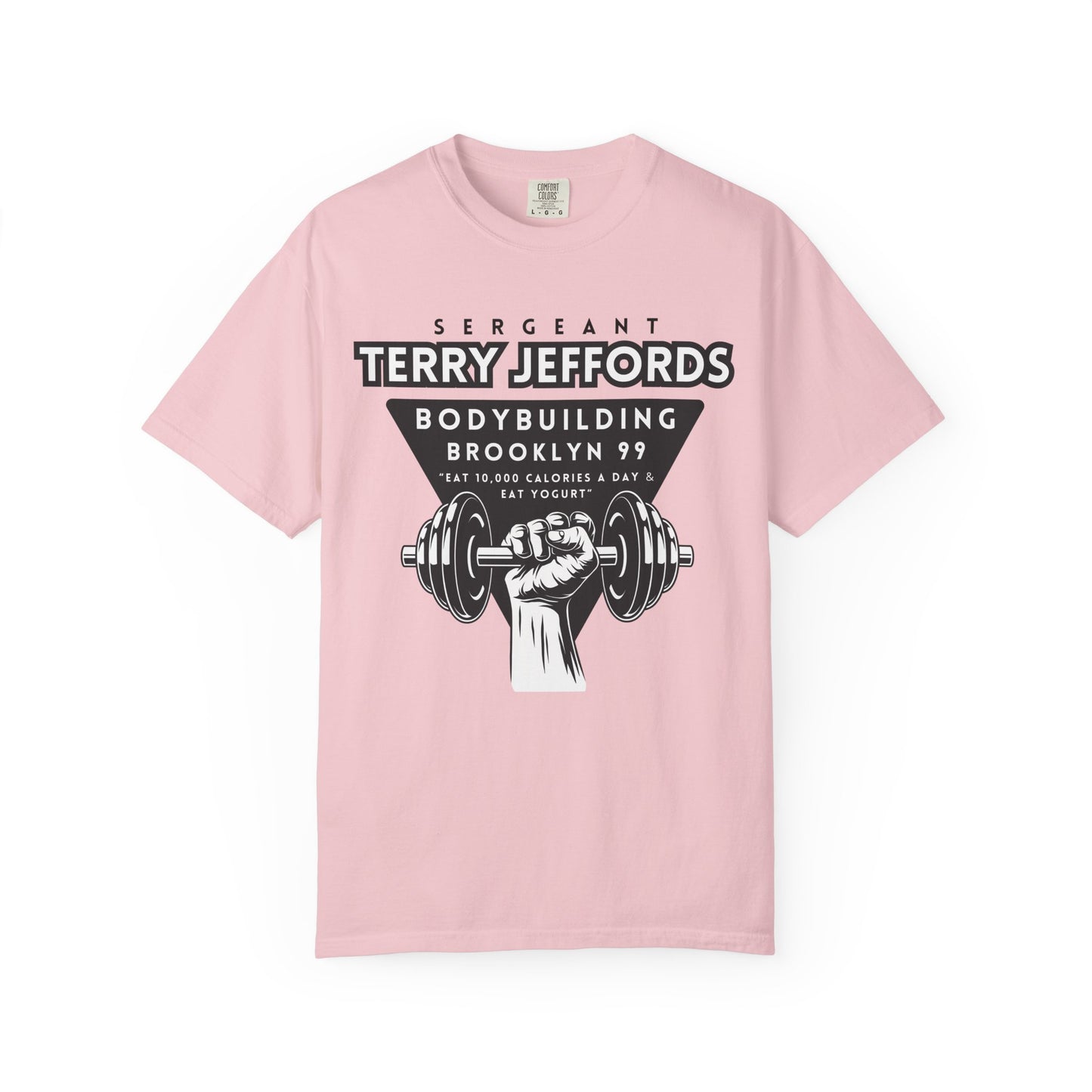 Brooklyn Nine-Nine TV Show - Comfort Colors® Sgt Jeffords Bodybuilding Shirt