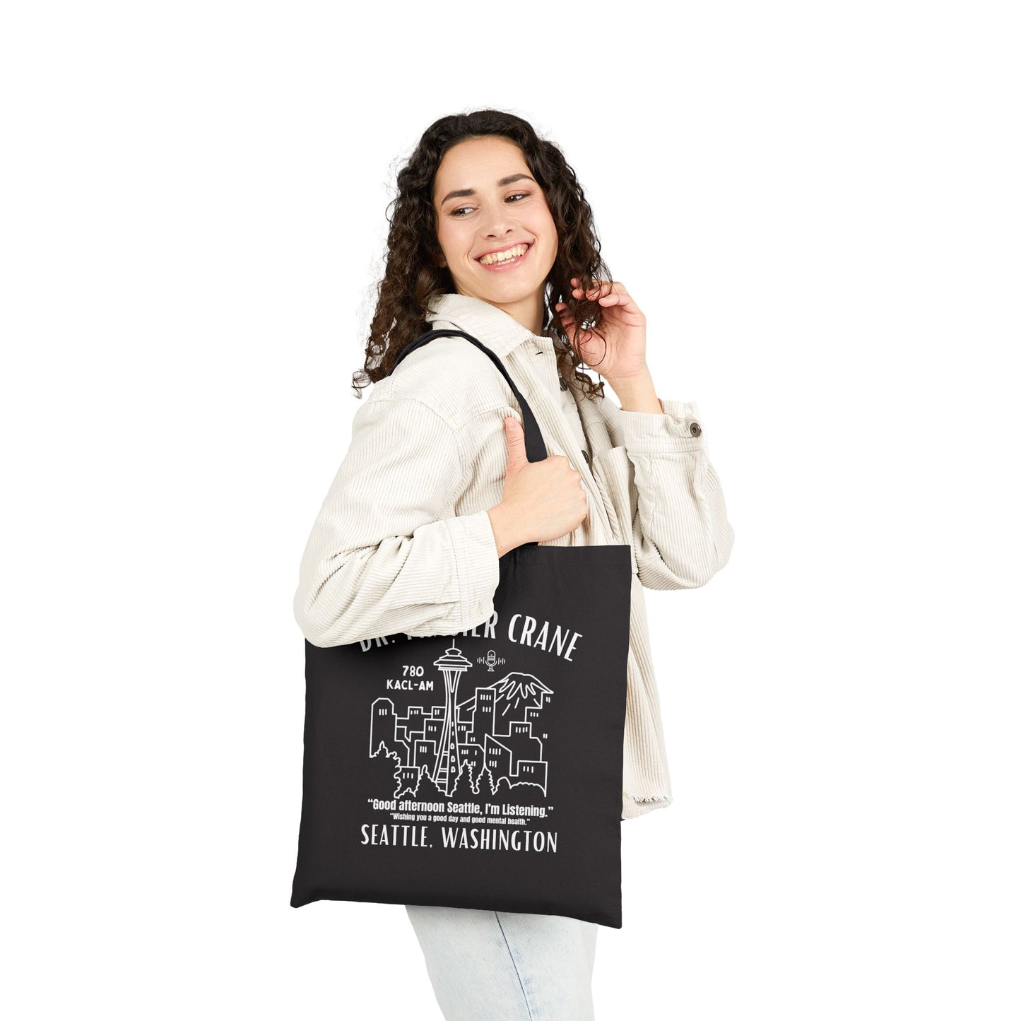 Radio Psychiatrist Tote Bag