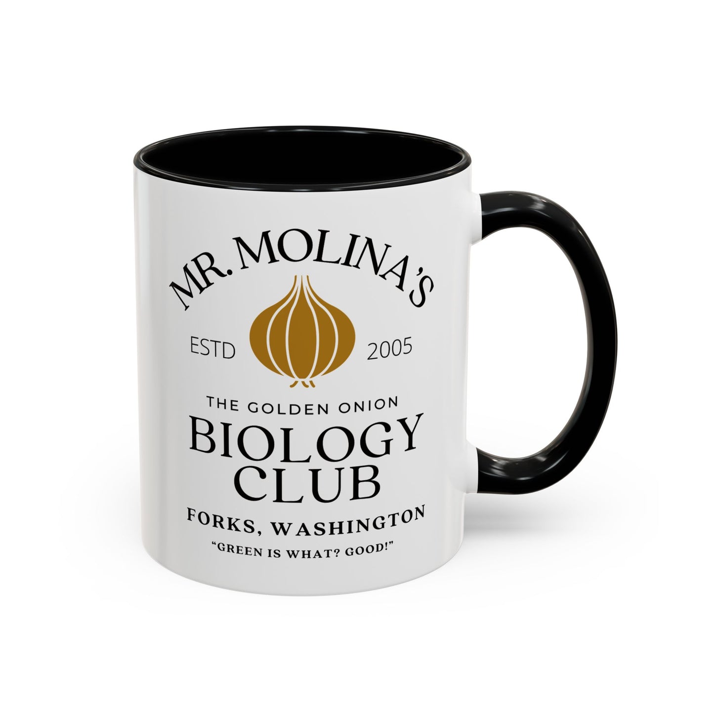 Mr Molina Biology Club Coffee Mug 11oz Colored Handle