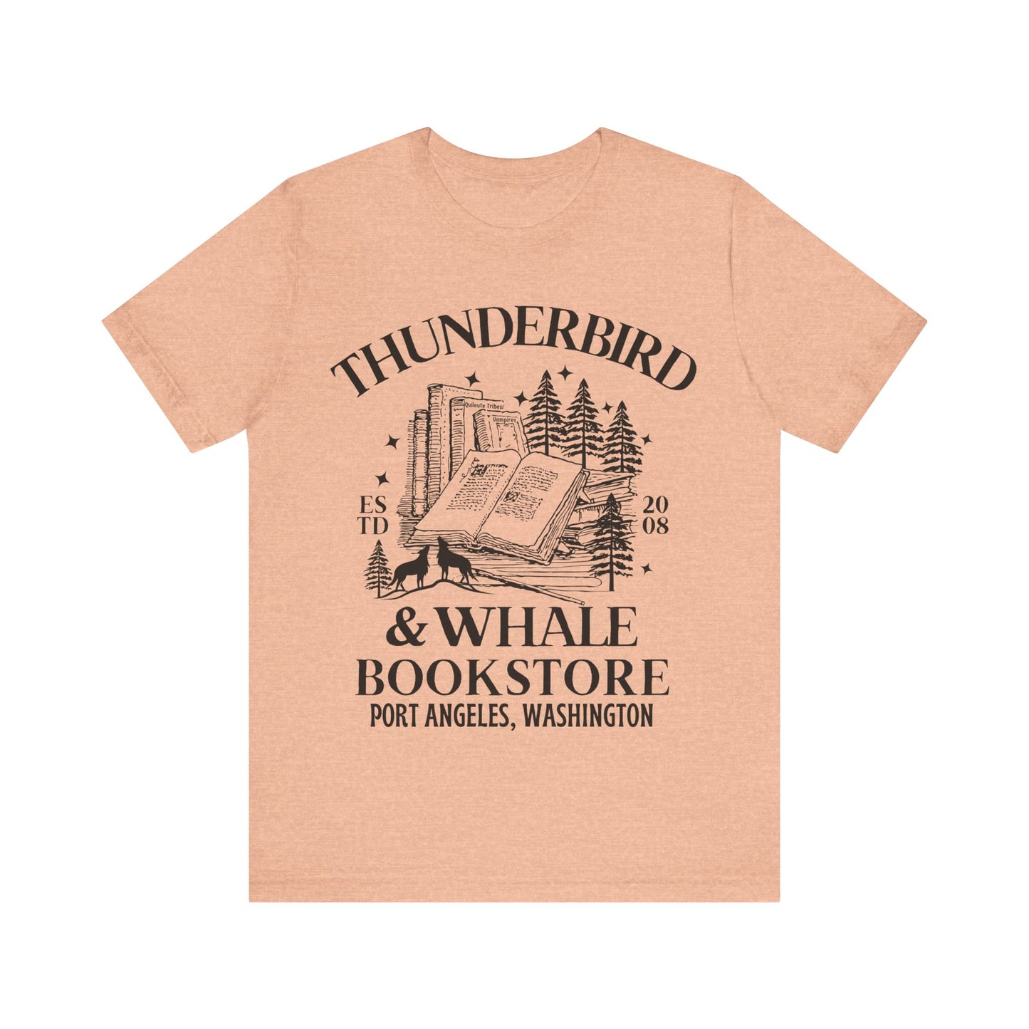 Thunderbird & Whale Bookstore Shirt
