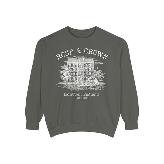 Comfort Colors® Rose and Crown Sweatshirt