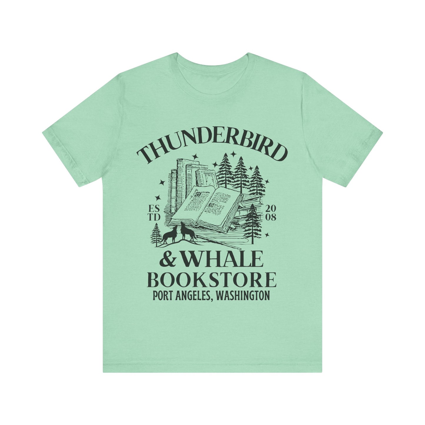 Thunderbird & Whale Bookstore Shirt