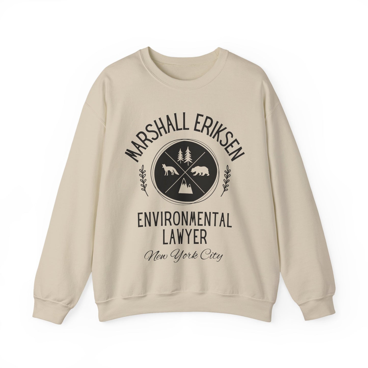 How I Met Your Mother TV Show - Marshall Eriksen the Environmental Lawyer Sweatshirt