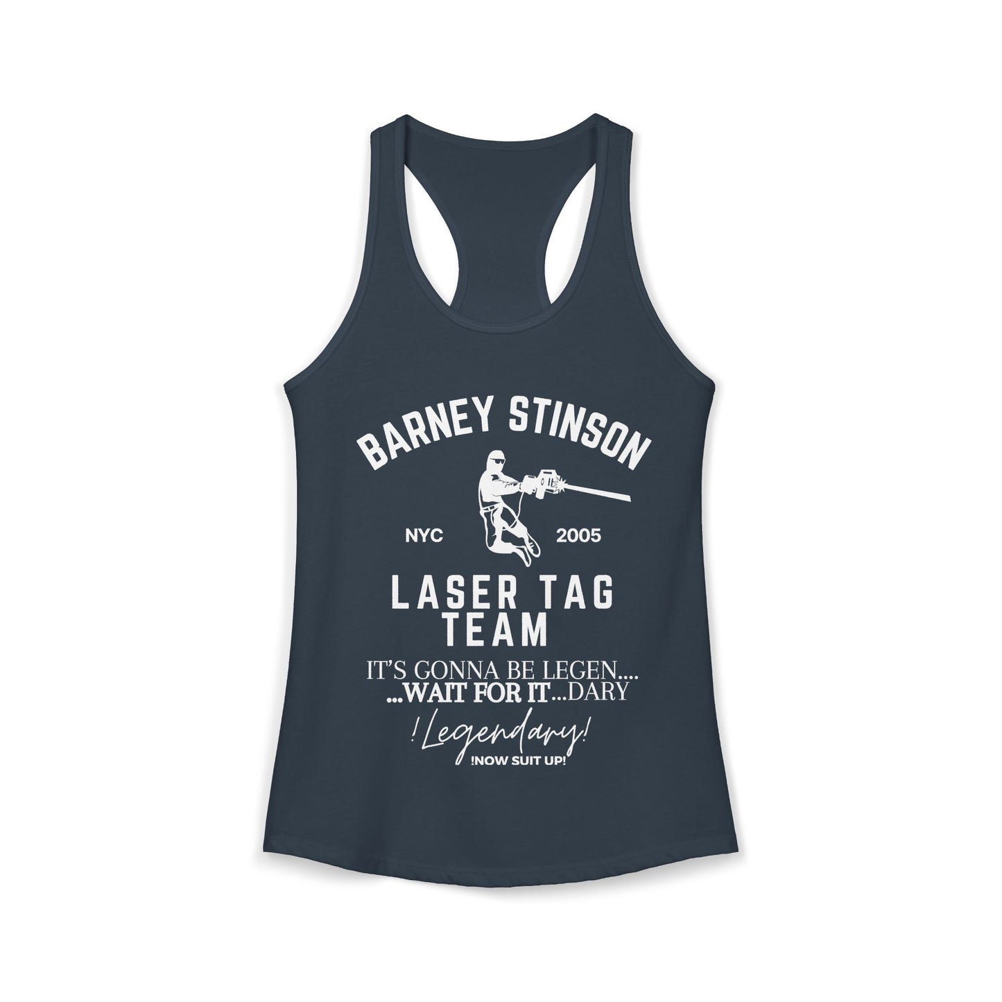 How I Met Your Mother TV Show - Barney Stinson Laser Tag Team Tank Top