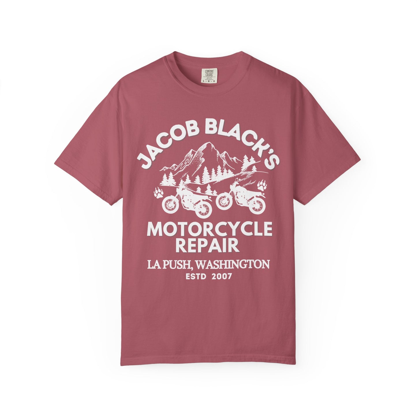 Comfort Colors® Jacob Black Motorcycle Repair Shirt