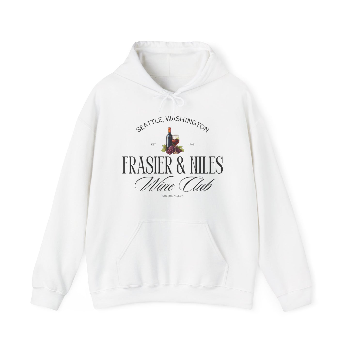 Niles and Frasier Wine Club Hoodie