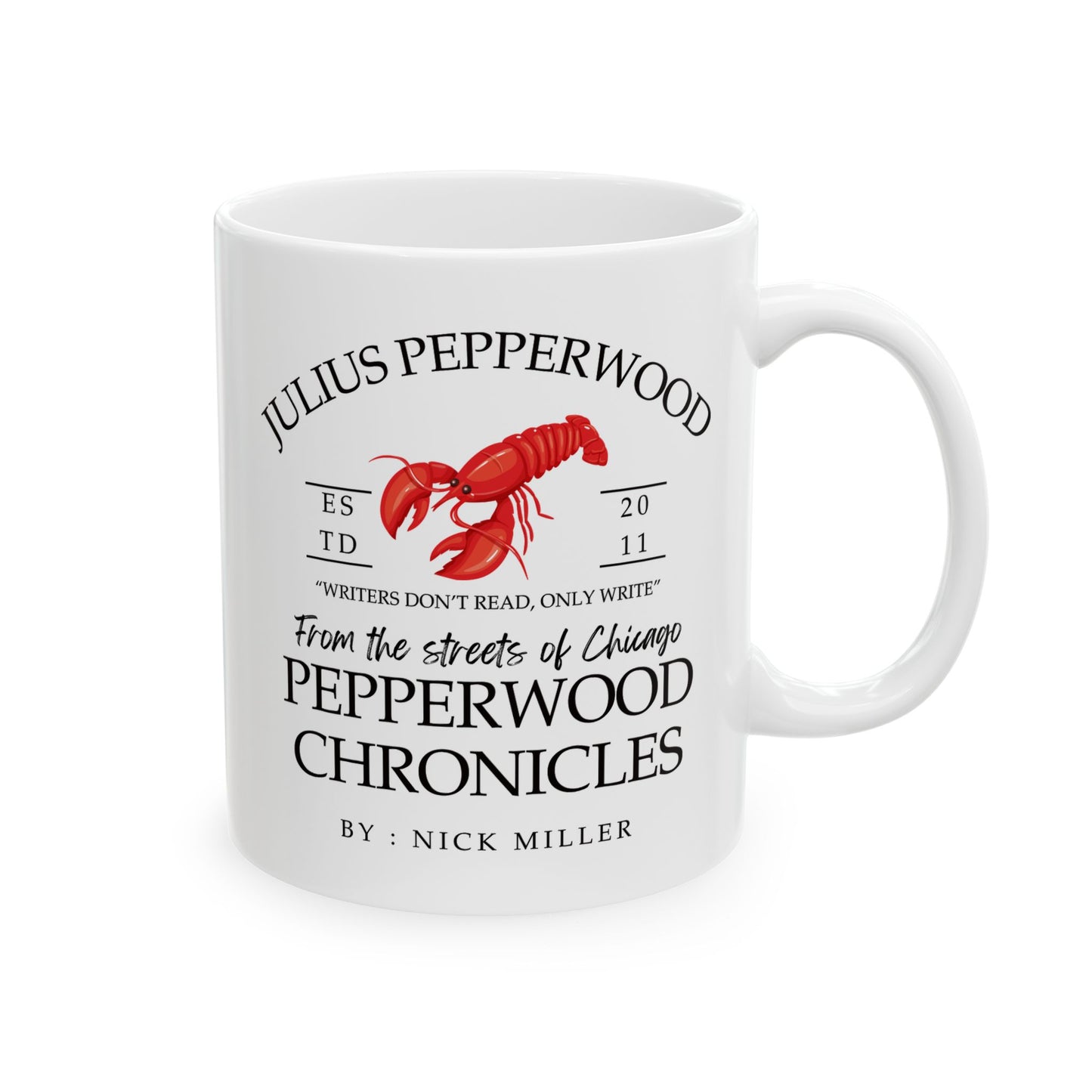New Girl TV Show - Nick Miller presents Julius Pepperwood Coffee Mug