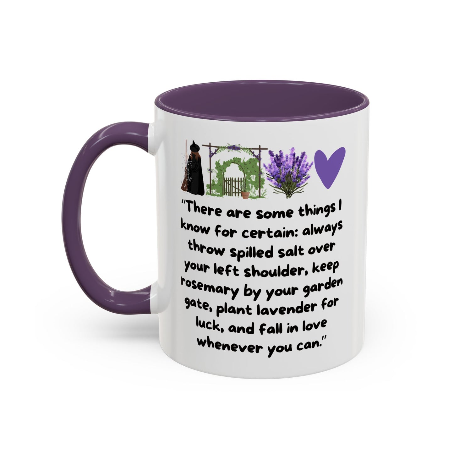 Owens Sisters Colored Handle Coffee Mug