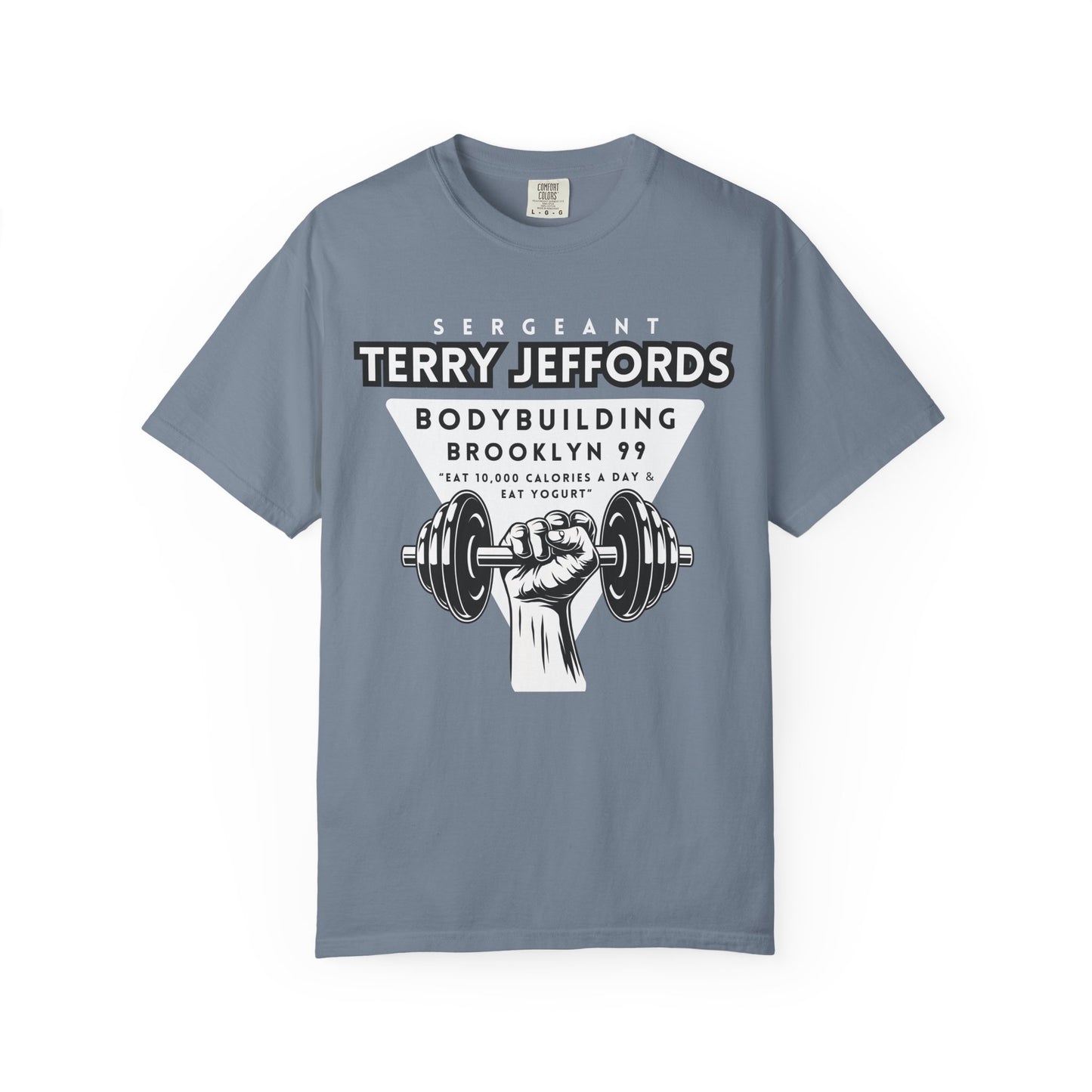 Brooklyn Nine-Nine TV Show - Comfort Colors® Sgt Jeffords Bodybuilding Shirt