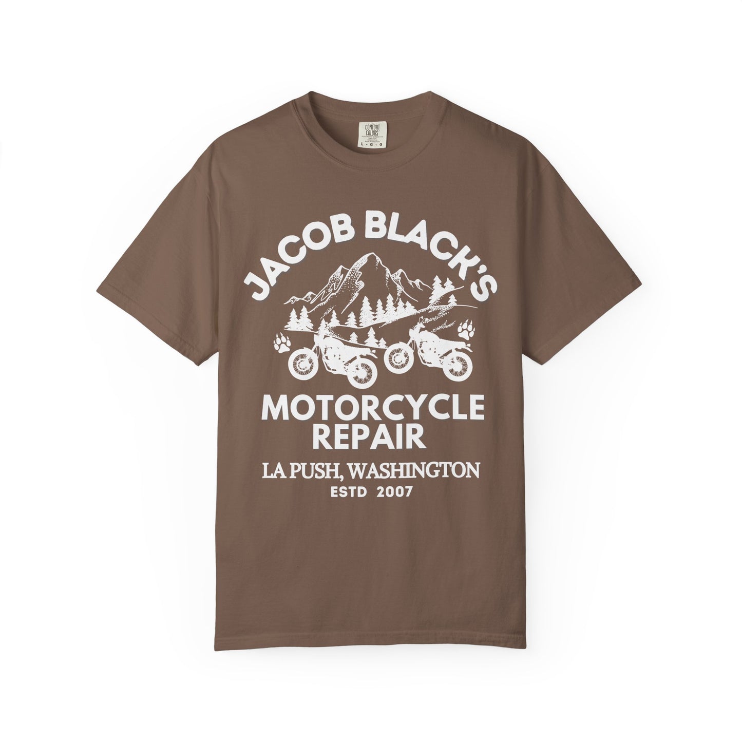 Comfort Colors® Jacob Black Motorcycle Repair Shirt