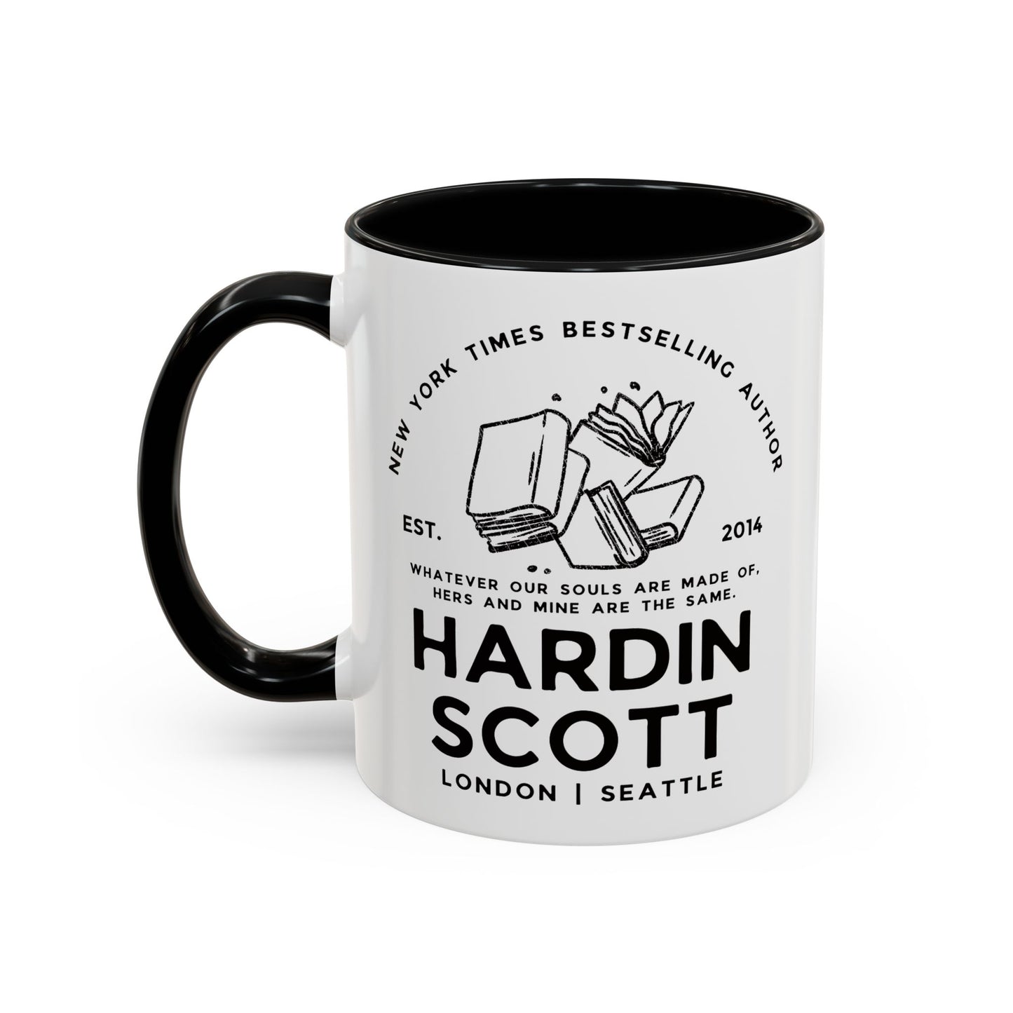 Hardin Scott After Series Book Coffee Mug Colored Handle