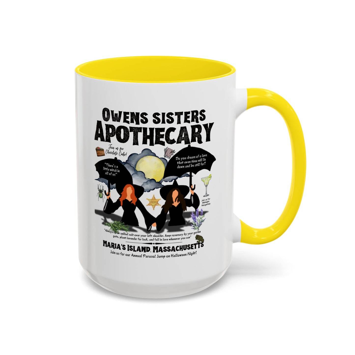 Owens Sisters Witch Coffee Mug 15oz