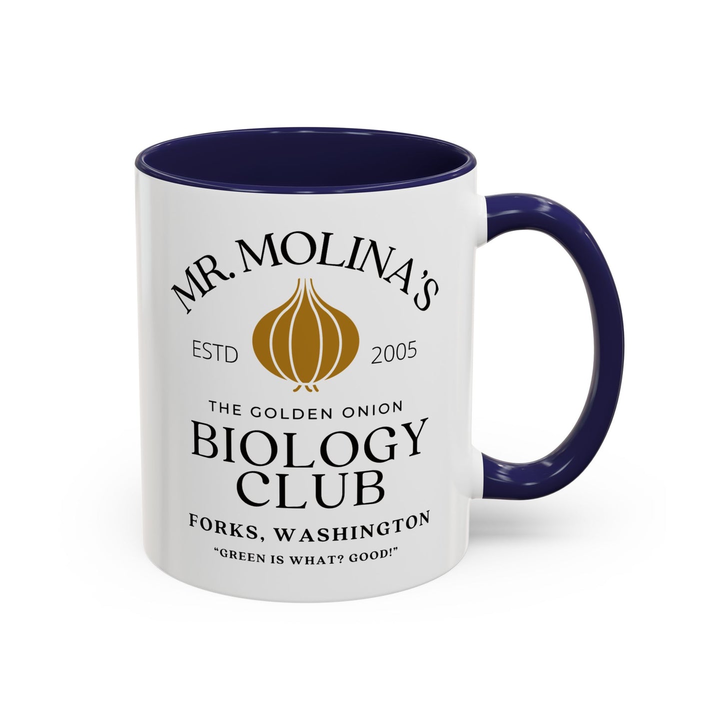 Mr Molina Biology Club Coffee Mug 11oz Colored Handle