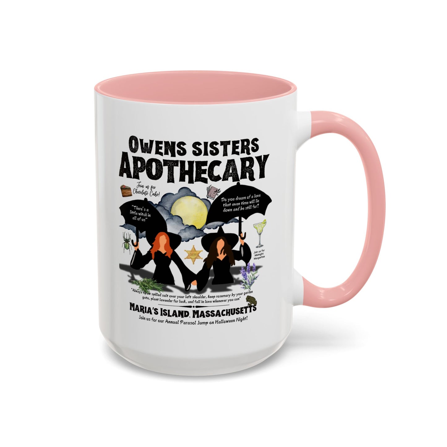 Owens Sisters Witch Coffee Mug 15oz