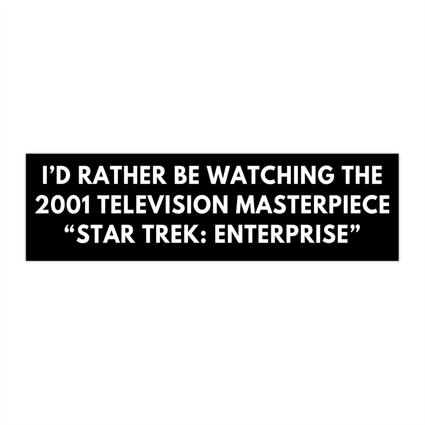 Star Trek: Enterprise Sticker