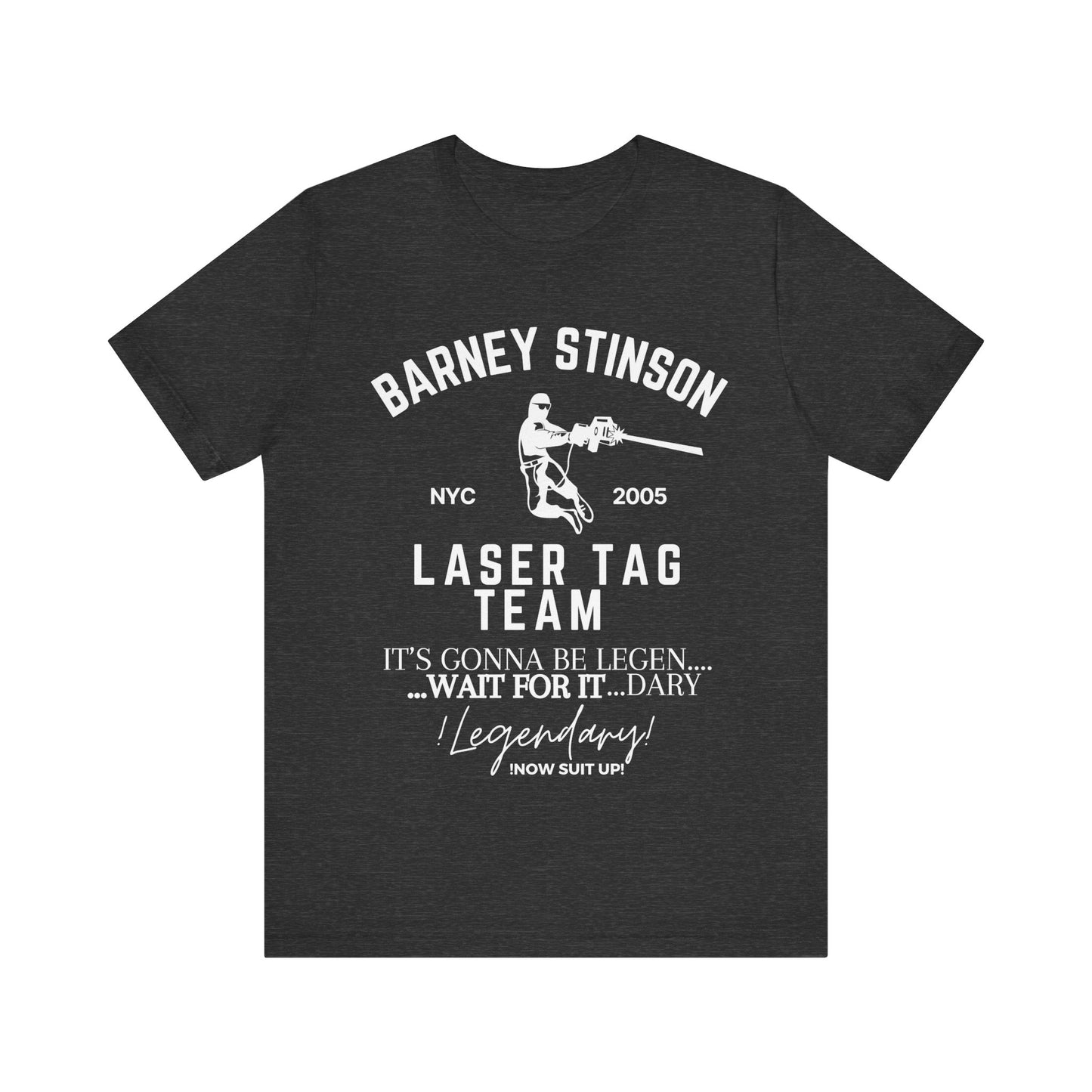 How I Met Your Mother TV Show - Barney Stinson Laser Tag Team Shirt