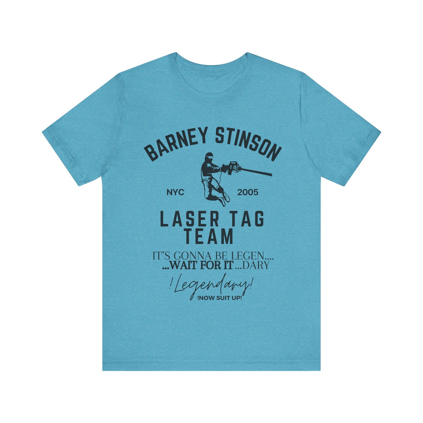 How I Met Your Mother TV Show - Barney Stinson Laser Tag Team Shirt