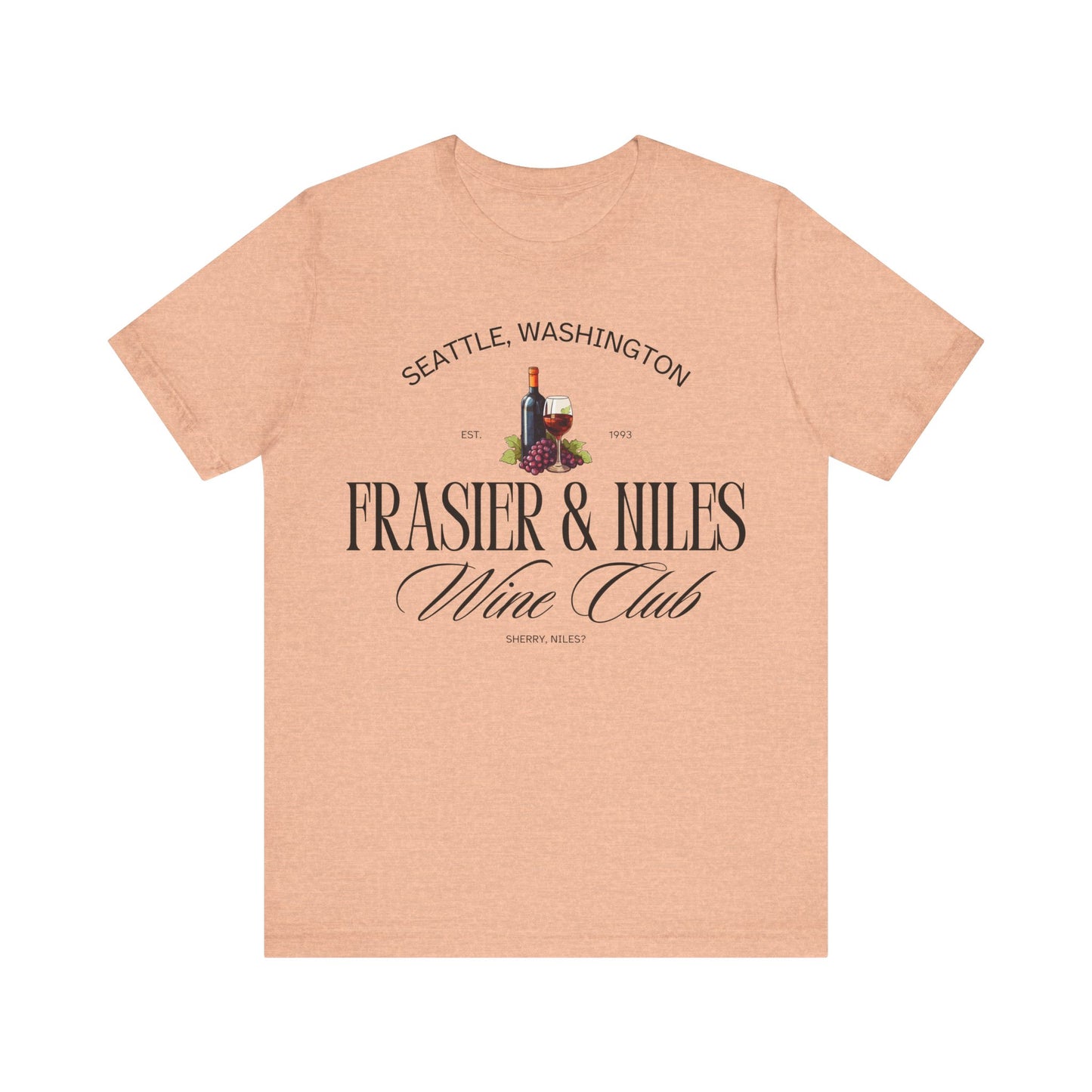 Frasier & Niles Wine Club Shirt