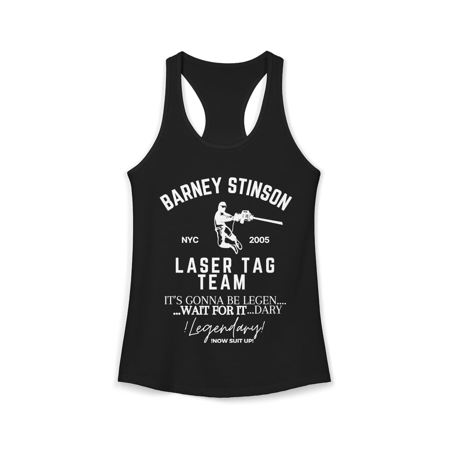 How I Met Your Mother TV Show - Barney Stinson Laser Tag Team Tank Top