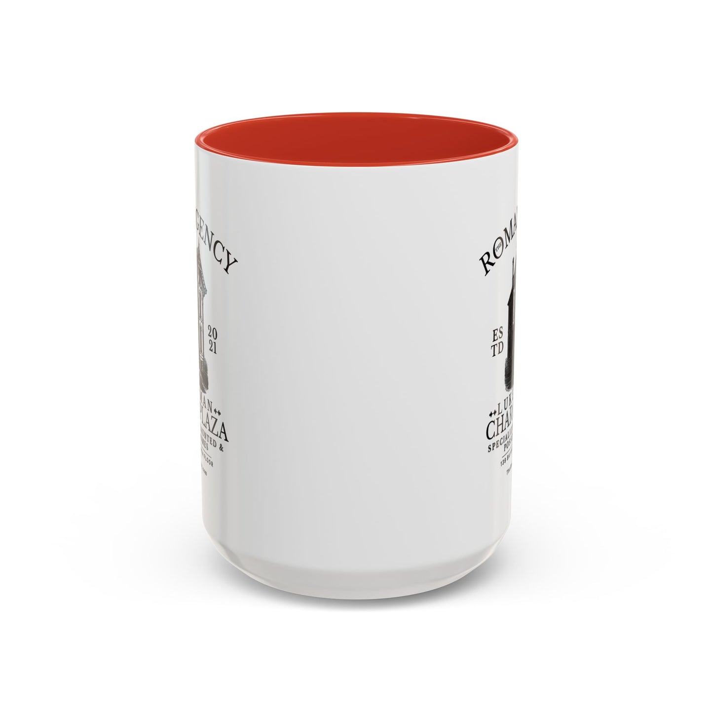 Roman Agency Coffee Mug Colored Handle