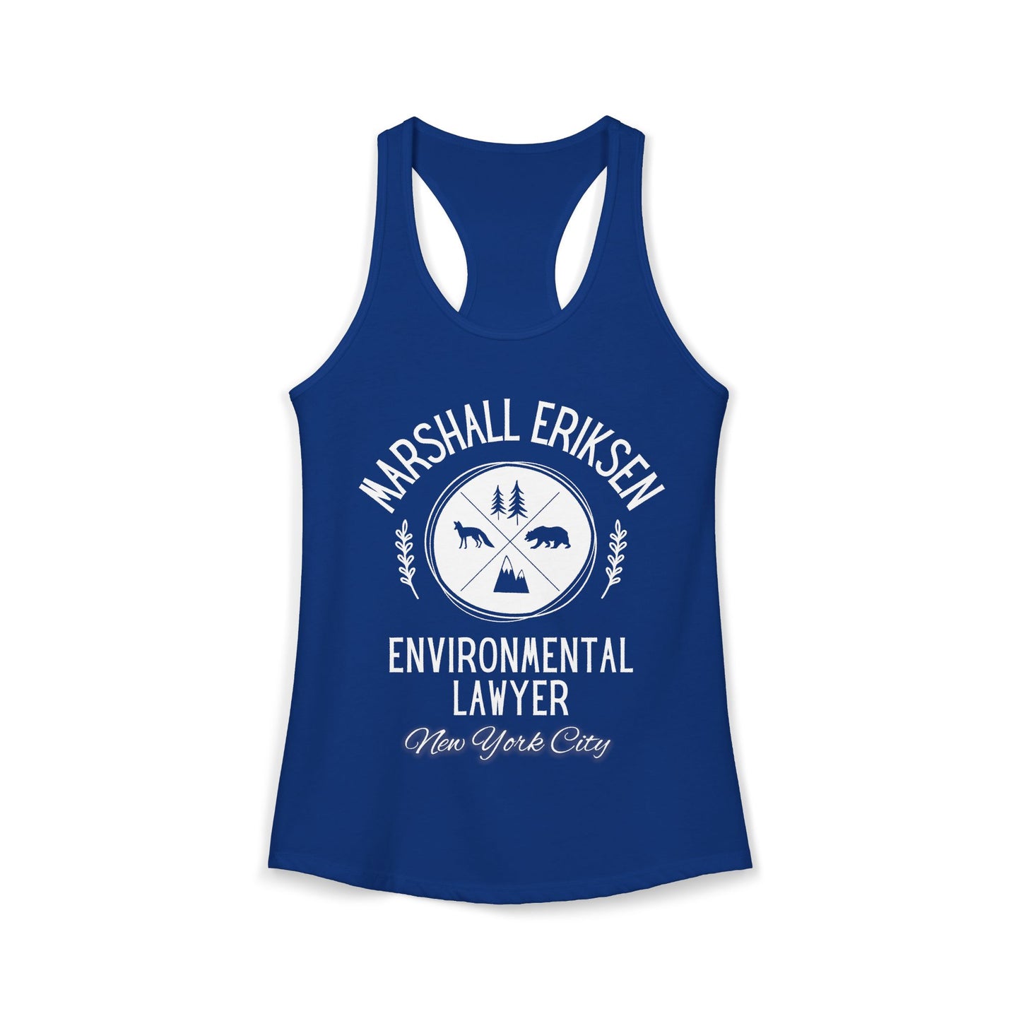 How I Met Your Mother TV Show - Marshall Eriksen the Environmental Lawyer Tank Top