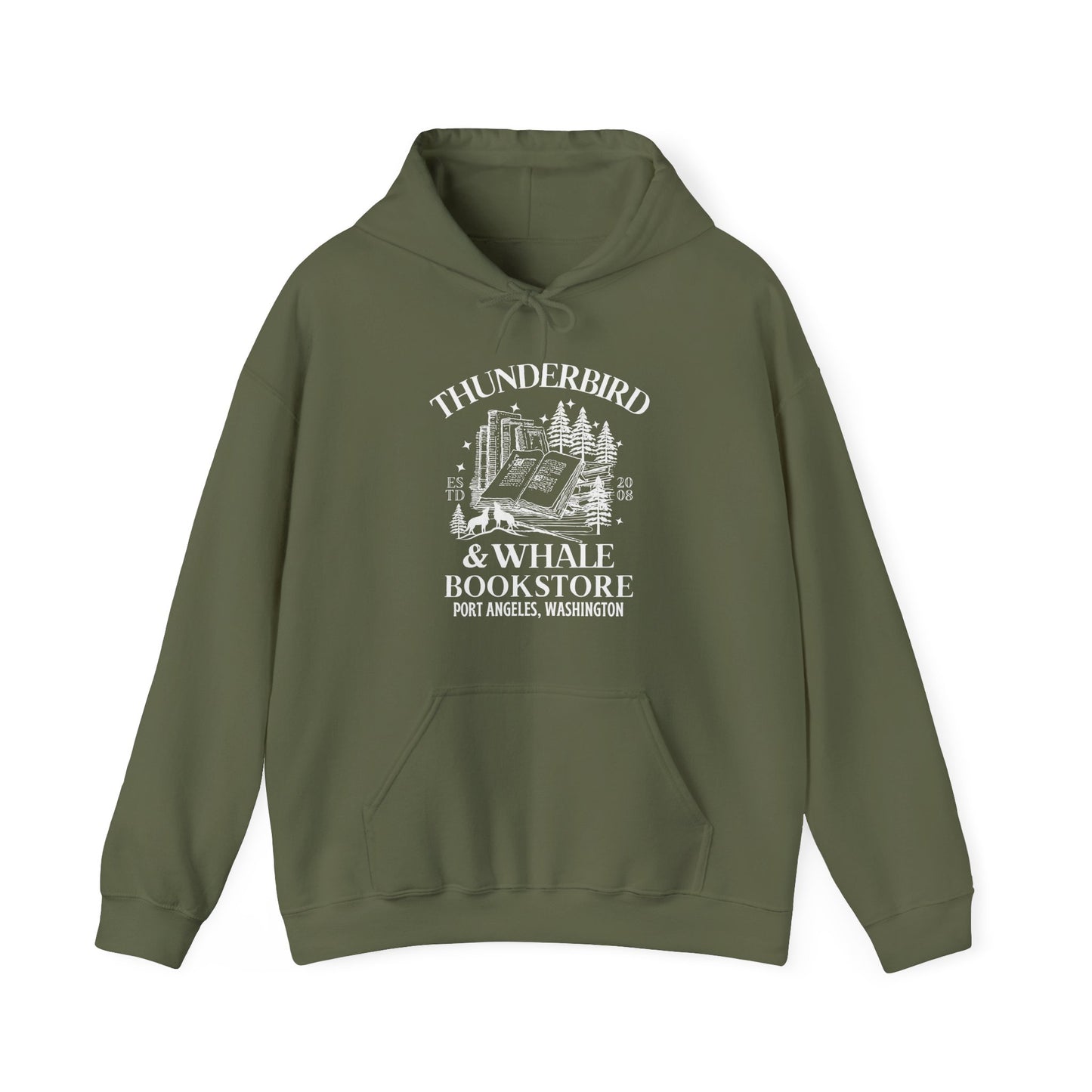 Thunderbird & Whale Bookstore Hoodie